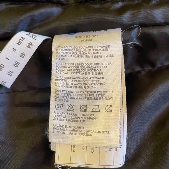 Luhta Winter  jacket / Women Size 16 / Red / movable hood. - Picture 12 of 15